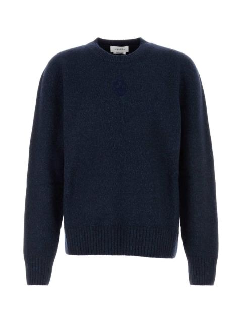 Alexander McQueen Melange Wool Blend Sweater