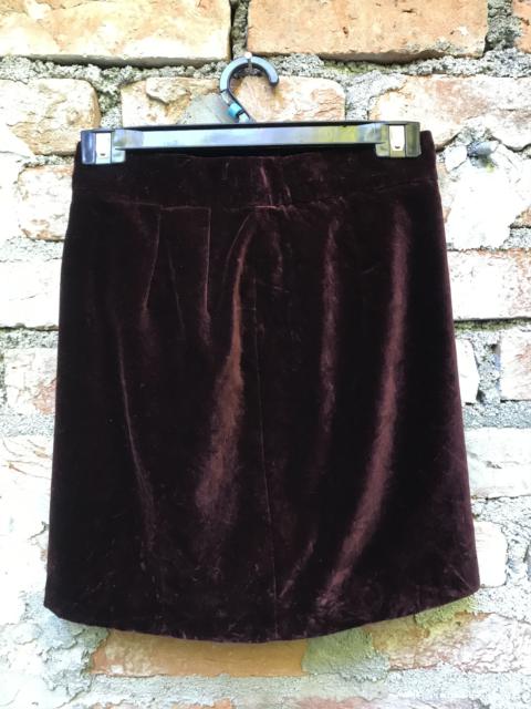 Vivienne Westwood Vivienne Westwood Red Label Made In Italy Velvet Skirt