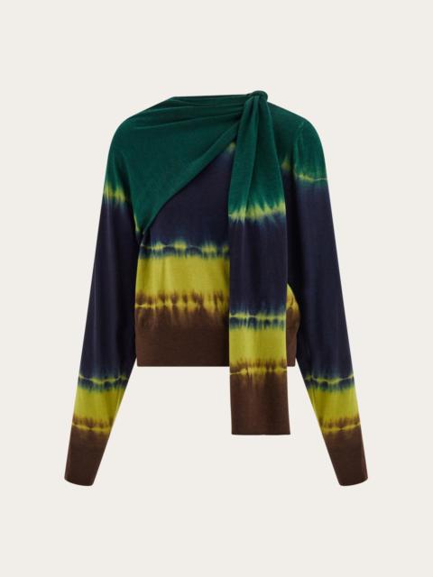 Y/Project Gradient Heavy Knit Turtleneck | REVERSIBLE