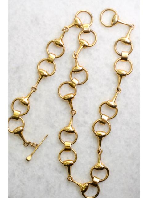 GUCCI Gucci Horsebit Chain Belt