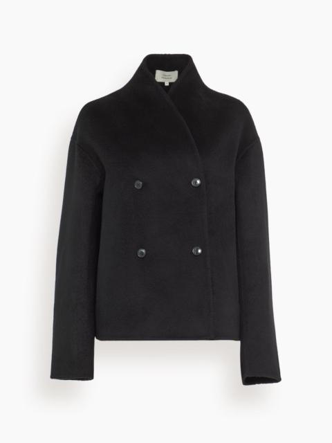 Loulou de Saison Meyer Double Breasted Jacket in Black