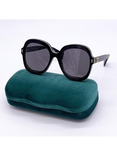 GUCCI NEW GUCCI GG1240S 001 BLACK OVERSIZED ROUND WOMEN  display picture 3