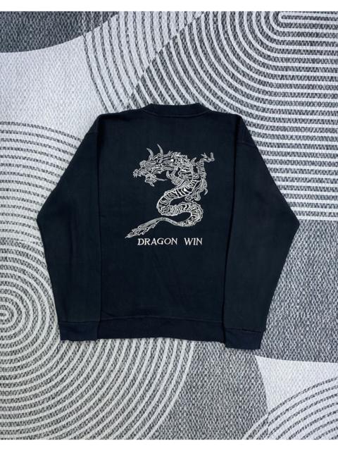 Other Designers Dragonfly - Vintage Dragon Win Big Logo Longsleeve Sweatshirt
