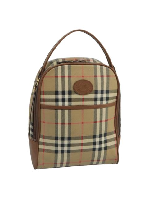 Burberry Burberry Nova Check Hand Bag Pvc Beige