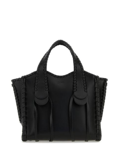 CHLOE WOMAN Black Leather Handbag