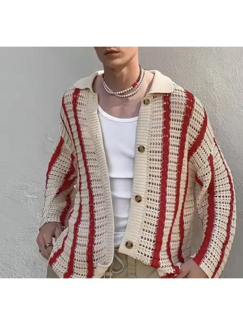 Other Designers Japanese Brand - KNITED Cardigan Sweater Coat