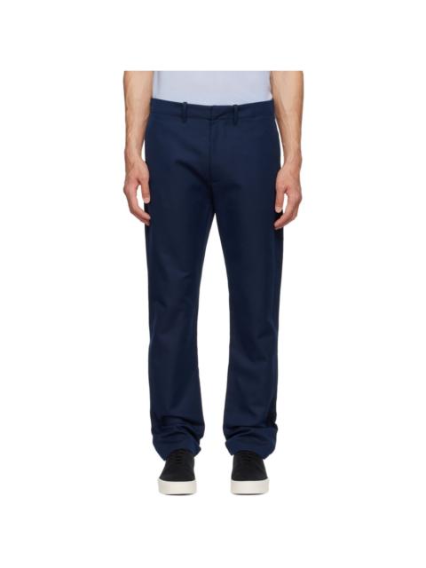 GABRIELA HEARST Navy Rhys Trousers