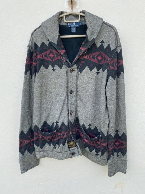 Ralph Lauren VTG Polo Ralph Lauren Aztec Navajo Southwestern Cardigan