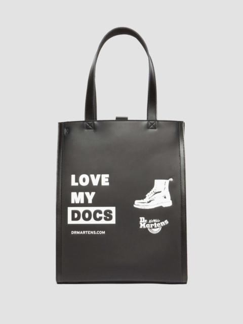 Dr. Martens Love My Docs Leather Tote Bag