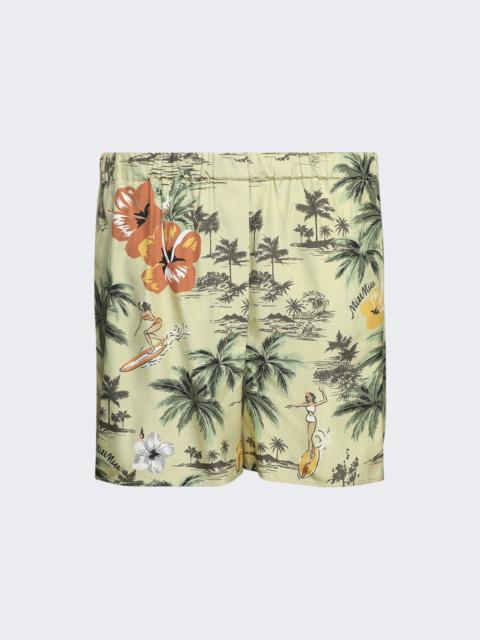 Miu Miu Hawaii Short Pistachio
