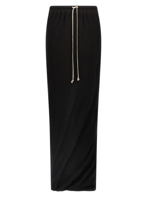 Rick Owens DRKSHDW 'Pull On Pillar' skirt