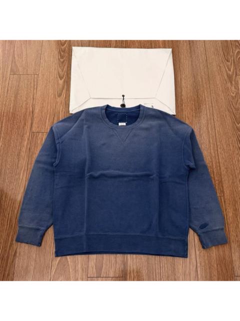 visvim VISVIM 25AW JUMBO SB SWEAT L/S CRASH Washed damaged sweatshirt