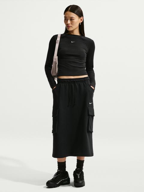 Nike Nike Sportswear Phoenix Fleece Women's Cargo Midi Skirt