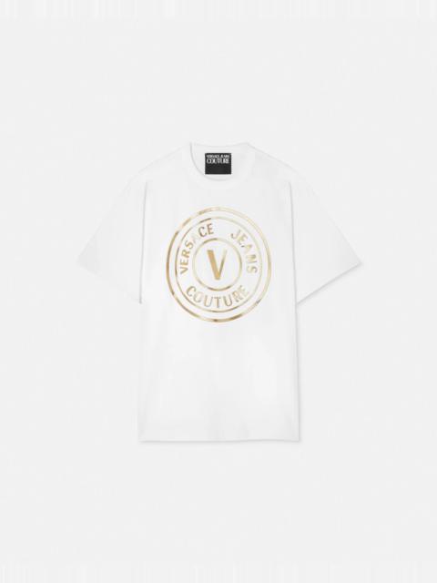 VERSACE JEANS COUTURE V-Emblem Regular-Fit T-Shirt