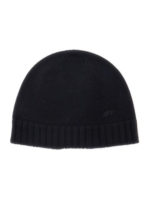 Bottega Veneta Bottega Veneta Men Classic Wool 
Knit Beanie/
Midnight Blue