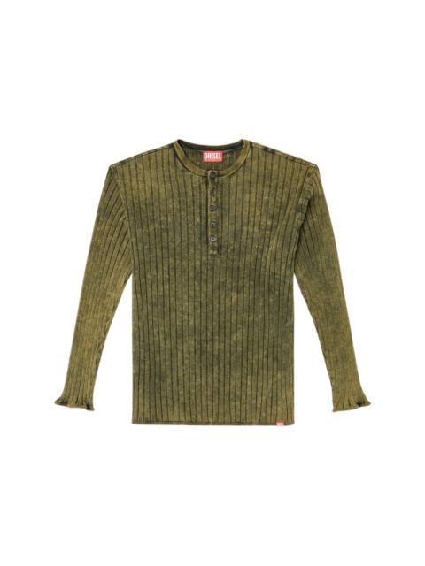 Diesel K-VIERI COTTON-BLEND TOP