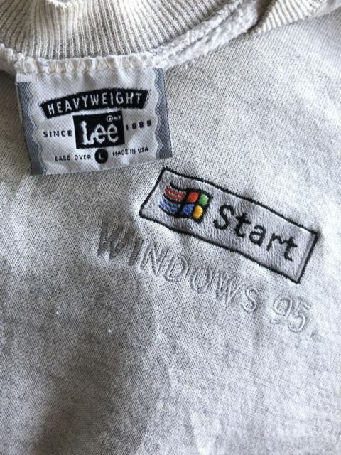 Other Designers Vintage - 90s Microsoft 95 Window Embroider Crewneck Sweater