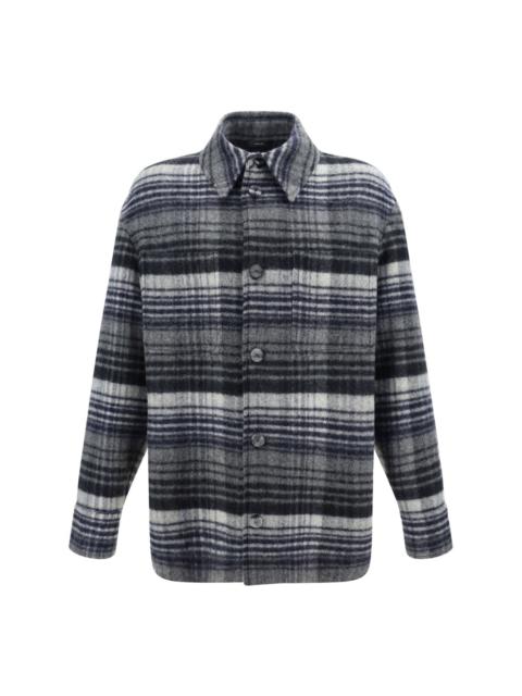 checked Go To shirt jacket