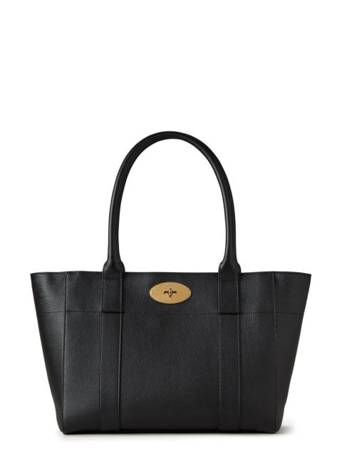 Mulberry Mulberry Bayswater 9 to 5 Leather Zip Tote in Black at Nordstrom