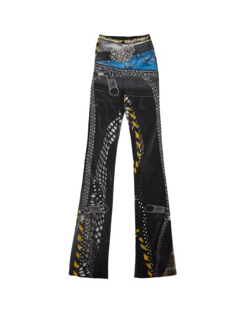 OTTOLINGER Ottolinger Mesh Pants Polka Dot Zip Print