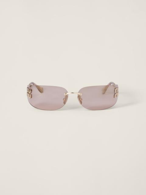 Miu Miu Miu Miu Logo sunglasses