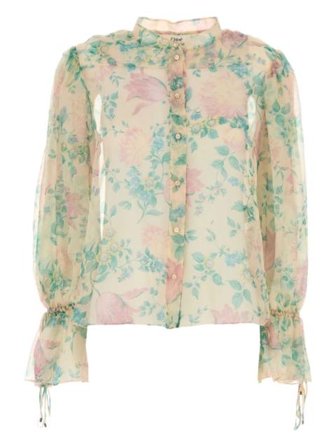 Chloè - Chloè Floral Silk Blouse