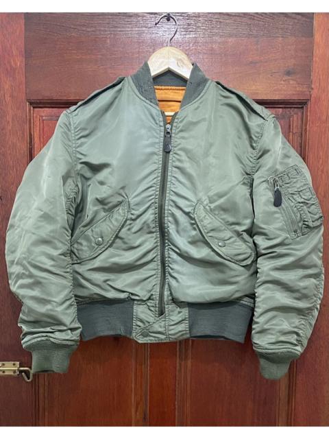 ALPHA INDUSTRIES Rare Vtg 60s Alpha Industries Ma-1 Flying USAF Jacket