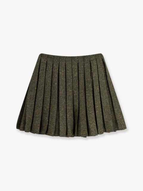 Dior Dior Women Pleated Mini Skirt