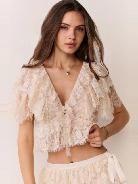 LoveShackFancy Caper Top