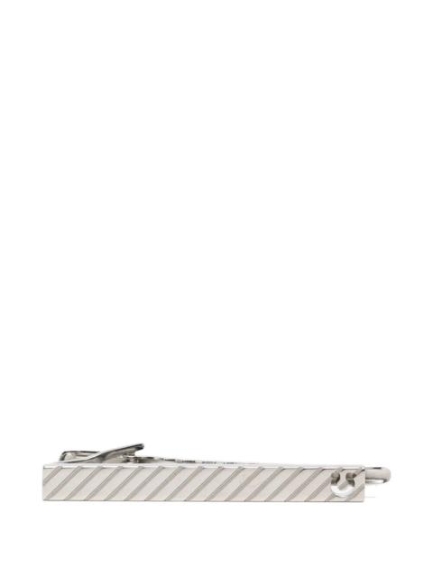 FERRAGAMO Ferragamo Men Guilloche Logo Engraved Tie Pin
