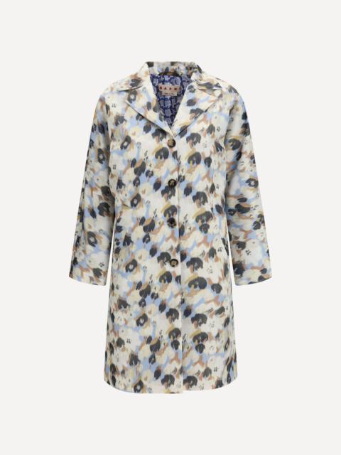 Marni Printed button parka Coat
