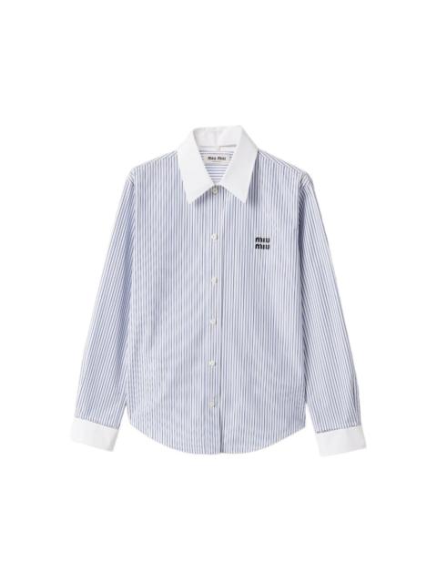 Miu Miu Miu Miu Blue Tops - Shirts Women