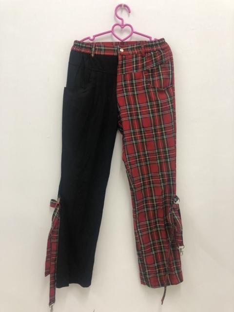 Other Designers Seditionaries - Rare Vintage Bondage Plaid Tartan Punk Style Pant