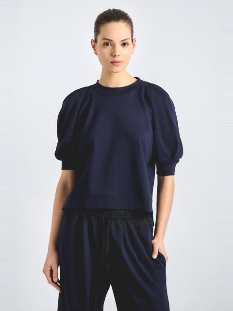 DEREK LAM 10 CROSBY PRISILLA DOUBLE JERSEY TOP