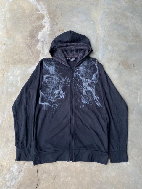 Other Designers If Six Was Nine - Beaumere Gotich style Like LGB Ifsixwasnine stye zip hoodie