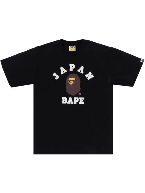 A BATHING APE® BAPE Japan College City Tee 'Black'