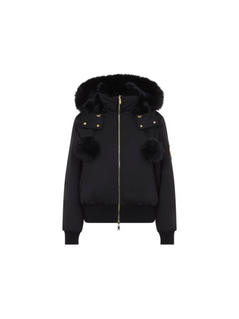 MOOSE KNUCKLES Lux Satin Bomber Women