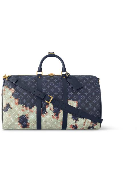 Louis Vuitton Louis Vuitton Keepall Bandouliere 50 Monogram Bleach