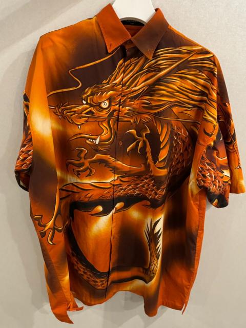 BALENCIAGA Balenciaga Red Dragon Shirt