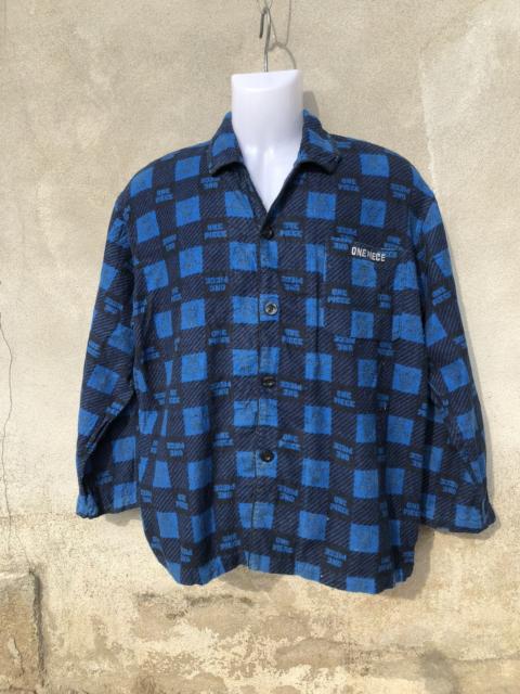 Other Designers Cartoon Network × One Piece - One Piece Checkered Shirts