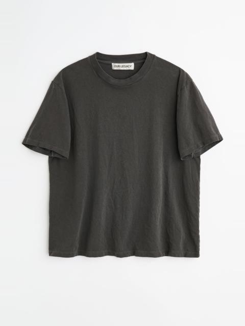 Our Legacy Box T-Shirt Worn Graphite Legacy Jersey