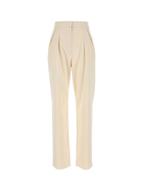 Max Mara Max Mara Women Ivory Cotton Dede Pant