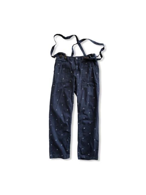 Other Designers Japanese Brand - Japanese Brand Overprint Casual Pamt