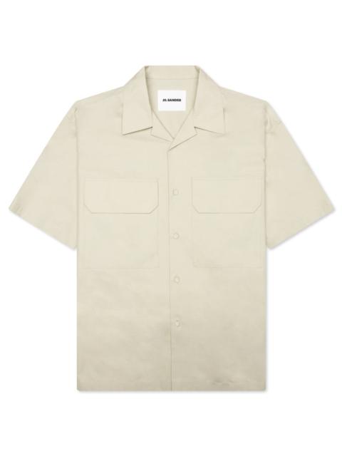 Jil Sander VISCOSE RAYON SHIRT - LEMON GRASS