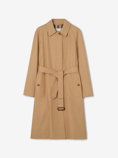 Burberry Long Cotton Car Coat