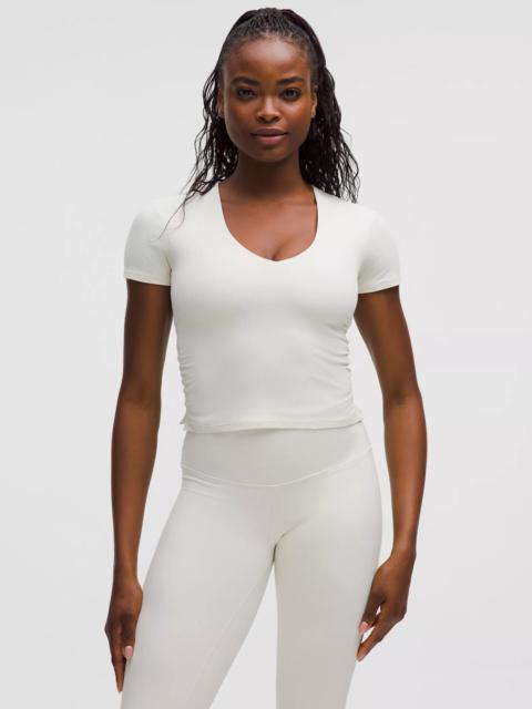 lululemon All It Takes Ribbed Nulu V-Neck T-Shirt *B–D Cups