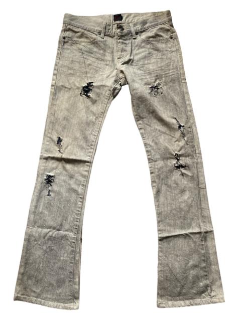 Other Designers Japanese Brand - Jack rose Flare Gray Jeans