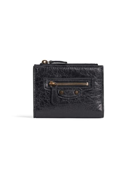 BALENCIAGA Women's Le City Bifold Wallet in Black