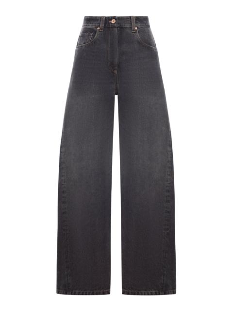 Brunello Cucinelli WIDE LEG DENIM JEANS