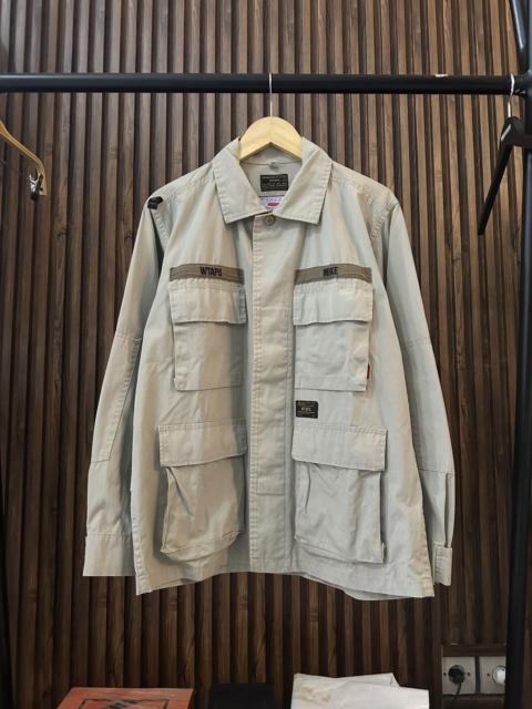 WTAPS WTAPS Jungle LS 01 Shirt. Cotton. Weather "Beige" size 2
